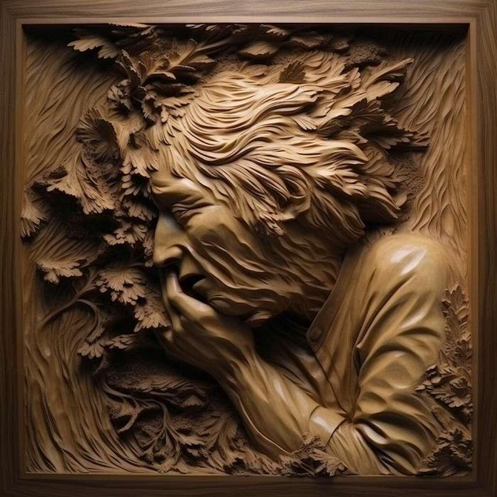 نموذج ثلاثي الأبعاد لآلة CNC 3D Art 